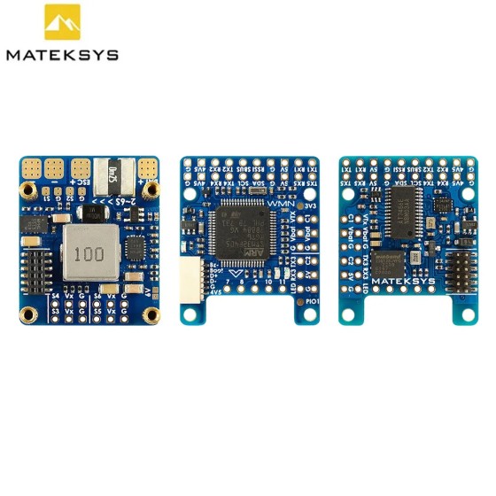 Original MATEK F405-WMN F405 Flight Controller STM32F405RGT6 W/ Baro OSD Blackbox 132A Current 2-6S for Fixed Wing RC Fpv